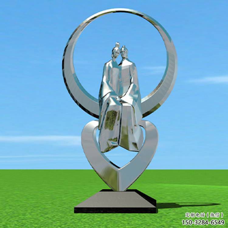 原州創意牛郎織女雕塑