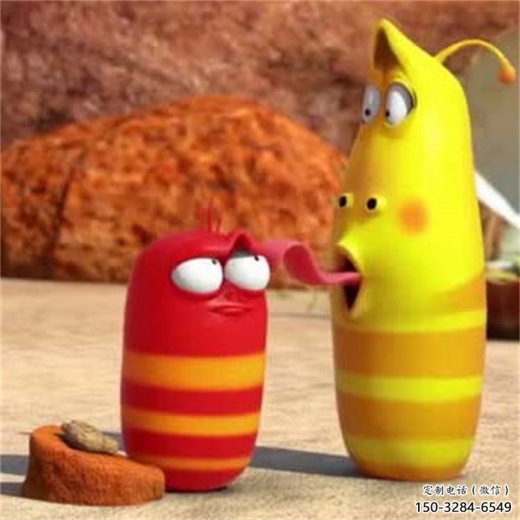 城中卡通蟲子雕塑，公園動(dòng)物雕塑，彩繪工藝