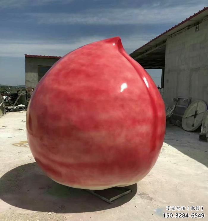 海北公園壽桃雕塑