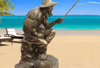 阜新抽象姜太公雕塑