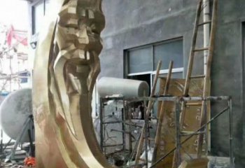 西夏公園月老雕塑