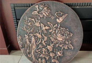 鍛銅浮雕廠家，露天雕塑，鑄銅福字浮雕訂做