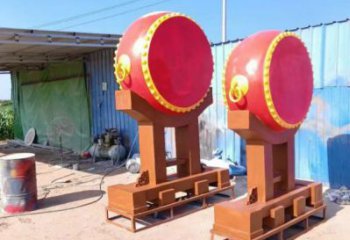 玉樹景觀戰(zhàn)鼓雕塑