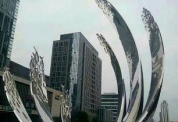 湟源地面噴泉雕塑小品，圓環結構概念，旱地水景噴泉體系