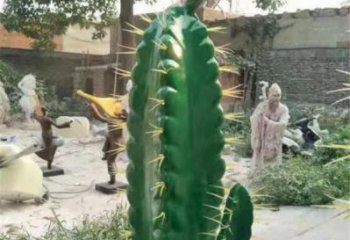 東營(yíng)庭院仙人球雕塑