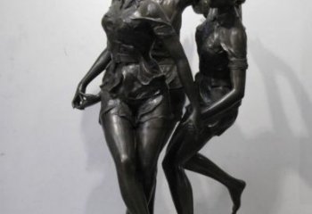 尖草坪住宅小區跳舞雕塑