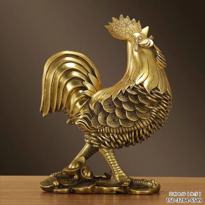 碑林園林小雞雕塑，文化標識，電鍍工藝