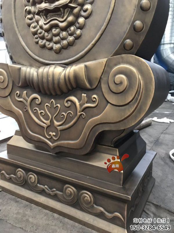 內江抱箍鑄造觀賞型，露天雕塑，鑄銅抱箍雕塑訂做