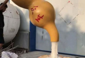 巴中企業(yè)葫蘆雕塑