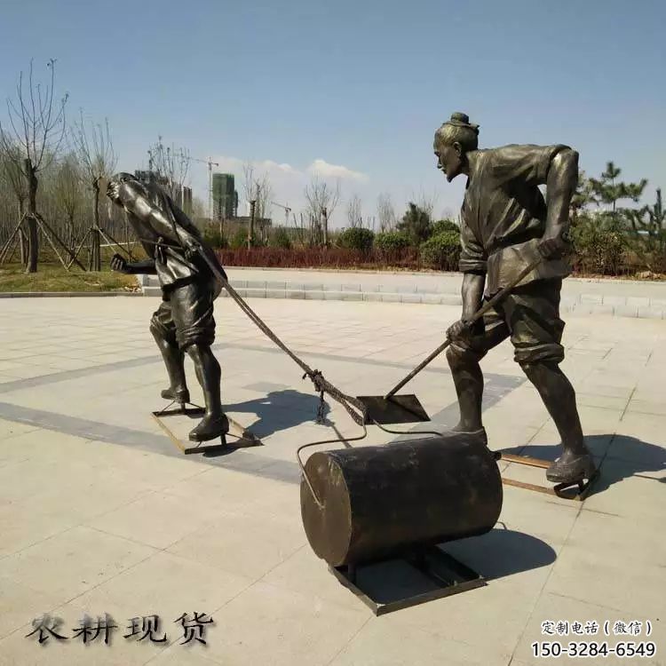 博爾塔拉民俗農(nóng)夫雕塑