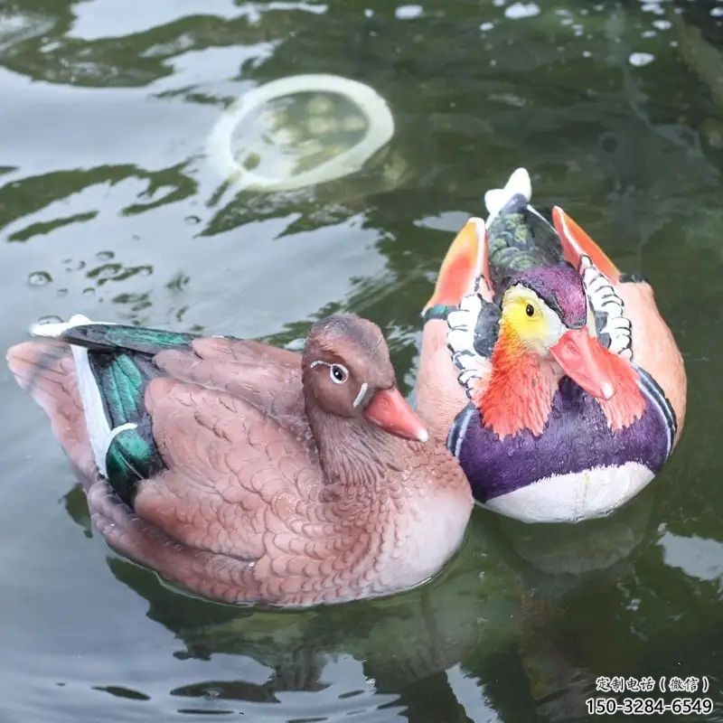 昌吉園林鴛鴦雕塑