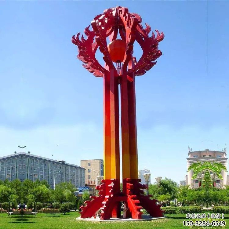 臨滄街道精神堡壘雕塑