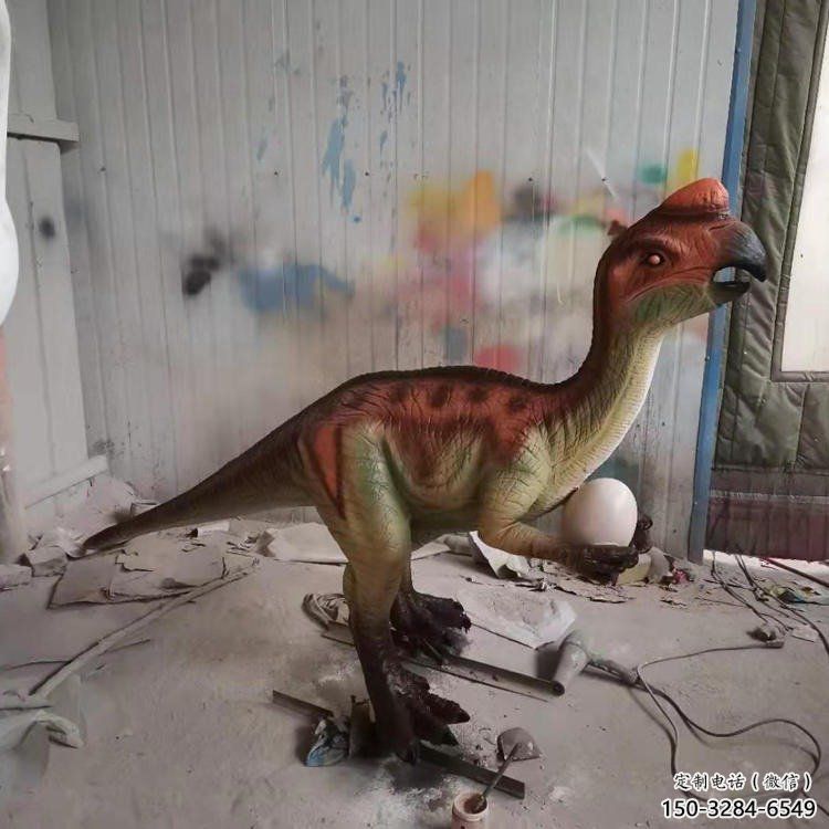 北碚抽象恐龍雕塑制造，動物雕塑，玻璃鋼恐龍雕塑展品